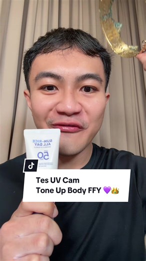 Cek UV Cam: Body Lotion Sunscreen FFY Mencerahkan Kulit