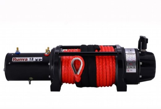 RUNVA 13XP Premium 12V Winch With Synthetic Rope