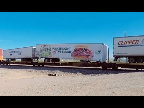 Fallen Trailer, CP SD70ACu, & More! A Few BNSF Peavine Trains, 2021