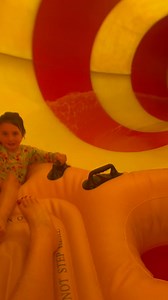 Here we go! My girl will get over her fears if it means being brave with mom. And of course she loved it and is ready to go again. #hellovivi #doitforhawk #greatwolflodge #bravegirl Great Wolf Lodge | DoItForHawk