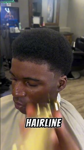 Epic Front Taper Hairline with Afro💚🩶