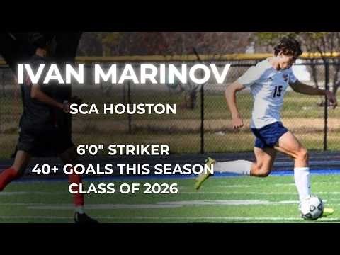 Ivan Marinov | 6'0 Striker | 40+ Goals Season | Current Form | Class of 2026