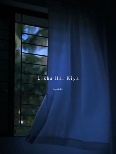 Likha Hai Kiya Naseebo Mein 🥺🥀🖤 #foryoupage #aestheticvideos #sadsong #arijitsingh #sadstatus