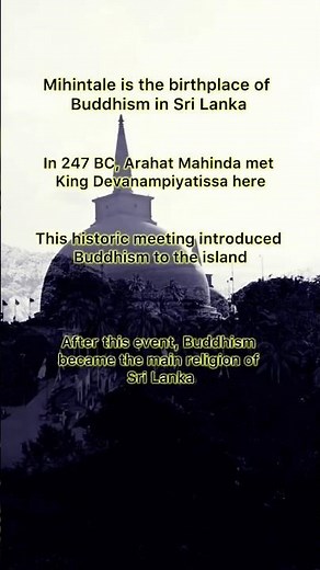 Mihintale Sri Lanka 🇱🇰🌏| Birthplace of Buddhism & Sacred Historical Site #globalbuddhism #travel