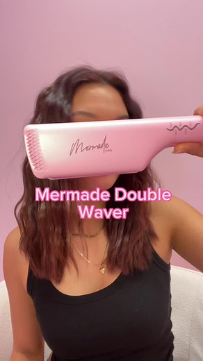 Easy Beachy Waves Tutorial with the Mermade Double Waver