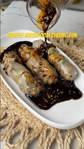 TRUFFLE MUSHROOM CHEUNG FUN #shortvideo