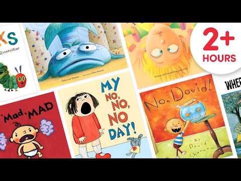 2+ Hours of Kids Storybooks About Feelings | Read Aloud | My No No No Day, No David, Pout-Pout Fish