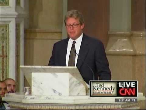 Edward Kennedy Funeral Mass - Ted Kennedy, Jr. (Part 1)