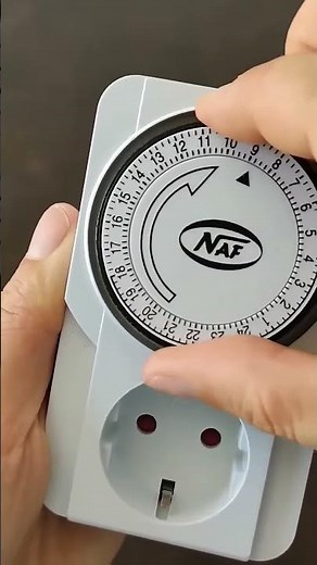 Cómo USAR un TIMER ANALÓGICO/ PROGRAMAR, CONFIGURAR TEMPORIZADOR ANÁLOGO, MECÁNICO #SHORTS