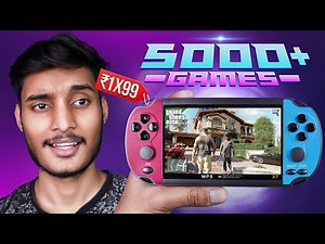 I Bought the Best Gaming Console ( X7 MP5 )Under ₹1500 ⚡️ | X7 Game Console Unboxing and Review ✅