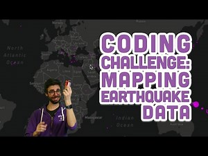 Coding Challenge #57: Mapping Earthquake Data