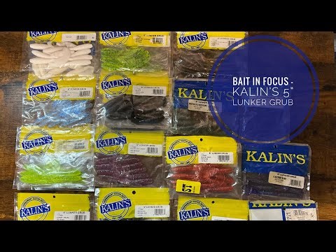 Bait In Focus - Kalin’s 5” Lunker Grub