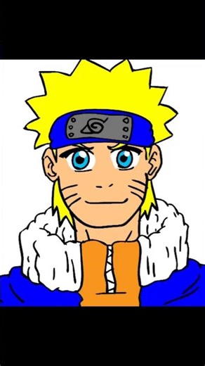 Naruto Speed Drawing #shorts #drawing #art #painting #naruto #anime