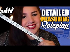 ASMR FULL Detailed Tailor Fitting and Measuring Roleplay