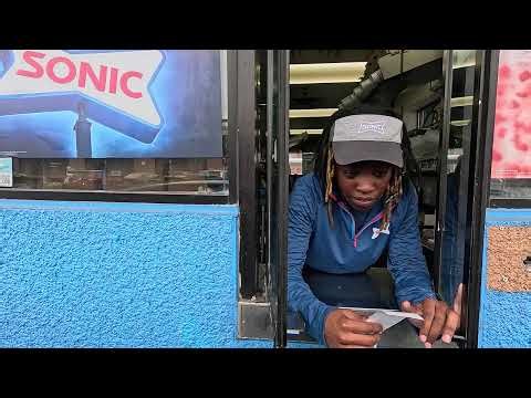Sonic Drive-In Drive-Thru, Corn Dog & 2 Mustards, W Flamingo Rd, Las Vegas, Nevada, 15 Feb 2026, GFH