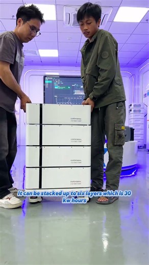 This stackable energy storage system allows you to freely customize your power configurations.