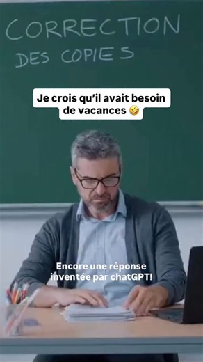 2.4K views · 6.5K reactions | Un autre prof IA qui pète un câble   Télécharge Mathflow dès maintenant. #mathflow #mathématiques #maths #calcul #bac #brevet #mathmeme #ia #chatgpt #app #studygramfrançais #lycéen #lycee #collège | Mathflow | Facebook