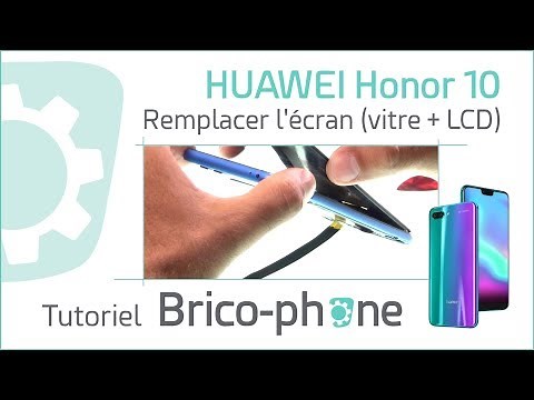 Huawei Honor 10 tutorial: replacing the screen (glass + LCD)