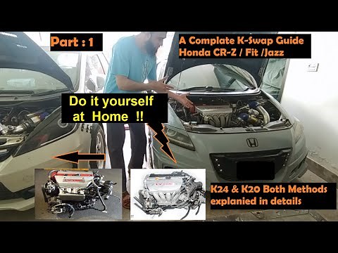 Part 01: Honda CRZ | Honda Fit k-Swap, A Compete Guide, which route, which parts?