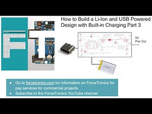How to Build a Li-Ion and USB Powered Design with Built-in Charging Part 3