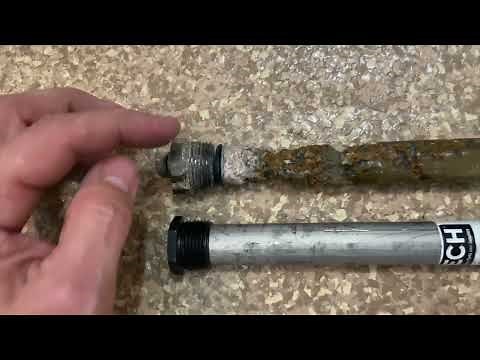 GE Geospring Hybrid Anode Rod Change