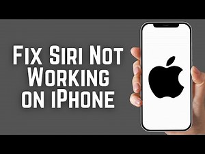 How to Fix Siri Not Working on iPhone | Resolve Siri Issues Quickly