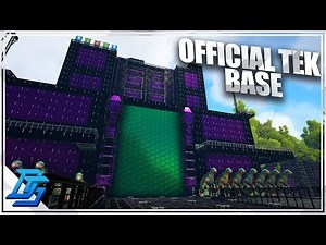 A TEK BASE ON OFFICAL PVE?!?! - Ark Survival Evolved