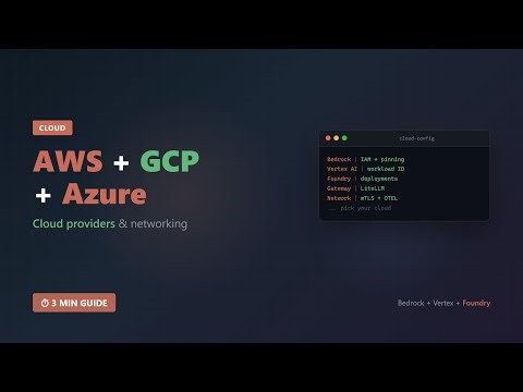 Claude Code — Cloud Providers: Bedrock, Vertex AI & Azure Foundry