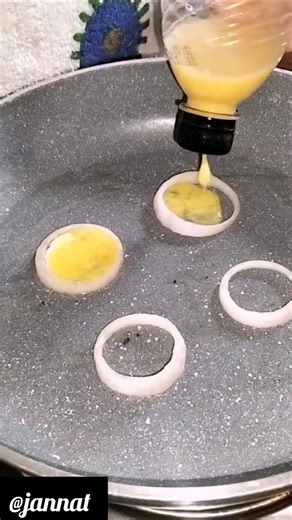 yummy egg ring!!! #cooking #egg #food #breakfast