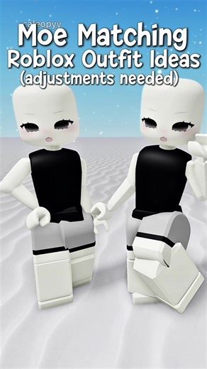 Moe and Emo Roblox Matching Outfit Ideas