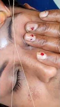 Professional Threading Technique | Salon Style Eyebrow Shape