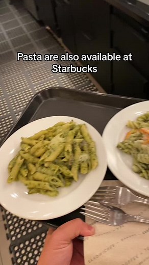 Delicious Starbucks Pasta: Penny Pesto & Fusilli Baked Salmon