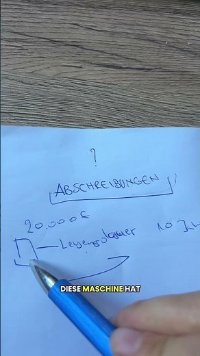 Abschreibungen einfach erklärt. #abschreibungen #buchhaltung #prokonbuchhaltung #accounting