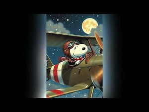 A Christmas Battle: The Red Baron vs Snoopy