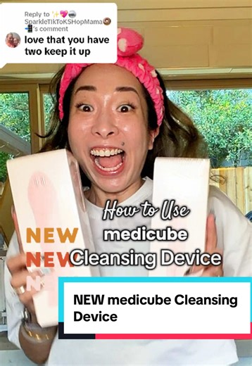 Replying to @✨💖🪩SparkleTIkToKSHopMama🍩📲 How to use NEW medicube Cleansing Device tutorial #medicubeMiniBoosterProPlus #medicubeNewArrivals #medicube #medicubeCleansingDevice #tiktokshopcreatorpicks @medicube US Store