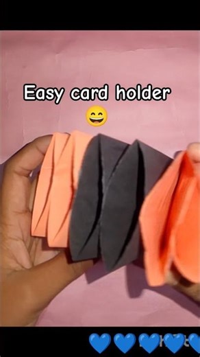 diy easy card holder / card holder /using shadi card /#viral #Crafter_corner