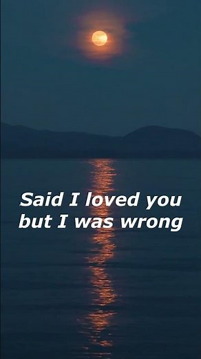 ✨Said I Loved You But I Lied - Michael Bolton (Lyrics Video) shorts