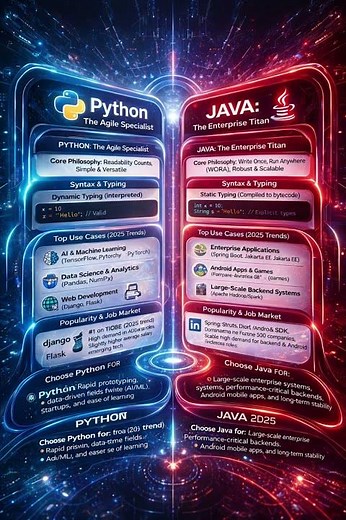 Python vs Java: Which Programming Language Should You Choose?#PythonVsJava #Programming