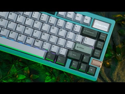 ⌨️ Meletrix Zoom75 Tiga — Gazzew Boba U4T v2 lubed sound test