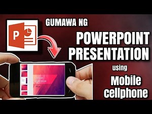 PAANO GUMAWA NG POWERPOINT PRESENTATION GAMIT ANG MOBILE CELLPHONE| EASY STEP BY STEP TUTORIAL