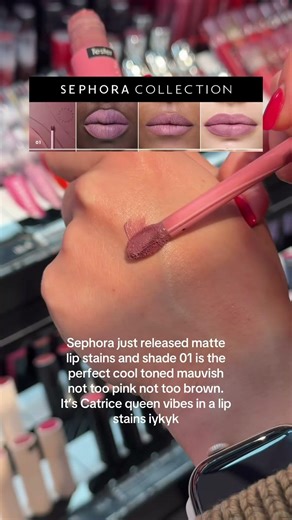 New cool toned lip stain in Sephora ❤️