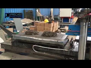 Full automatic Hydraulic Press big terrazzo slabs making machine for large cement floor tile
