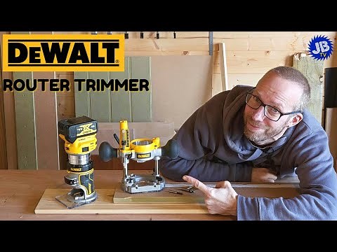 Dewalt Cordless Trimmer Router - 18v XR Brushless DCW600