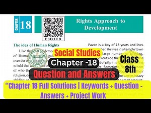 Class 8 Social Studies Chapter 18:Rights Approach to Development Question and Answer Telangana Board
