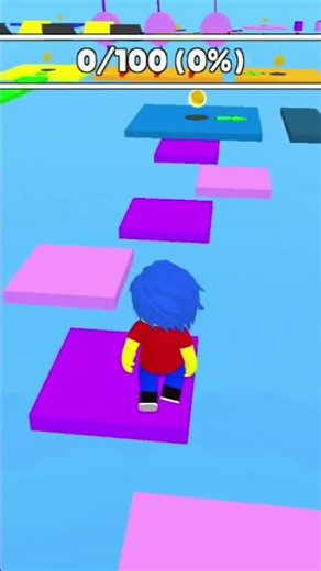 I am playing roblox copy rainbow 🌈 obby Part 2
