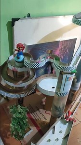 This Cardboard Marble Track Goes On Forever! 😱 DIY Cardboard Marble Spiral