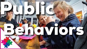 316K views · 10K reactions | Dealing With Behavior In Public This is one of the methods we use for dealing with undesirable behaviors. The important part is communication. Teaching Abigail that she is part of the decision making process is not only respectful towards her but crucial in ensuring success and an enjoyable experience for everyone. | FatheringAutism | Facebook