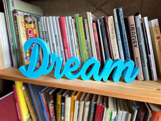 Personalized Library Shelf Sign, Script Standing Name, Custom Word Minimal Decor Piece - Etsy Canada