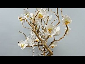 Manzanita Tree Table Centerpiece: Wedding Flower Ideas