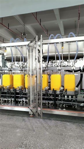 50kg drum filling line#machine #fillingmachine #factory #fillingline #liquidfillingmachine